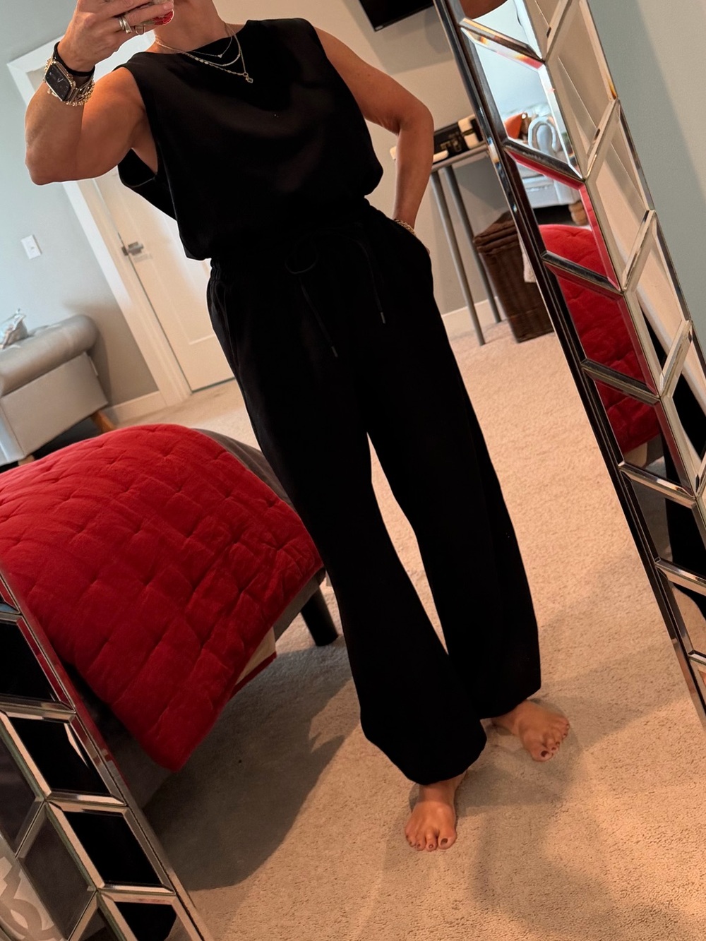 Abercrombie YPB neoKNIT Black athletic romper - YPB Your Personal Best